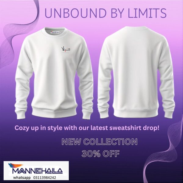 Mannchala Sweatshirt White